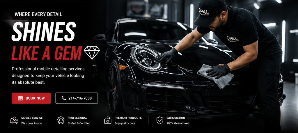 Professional car detailing